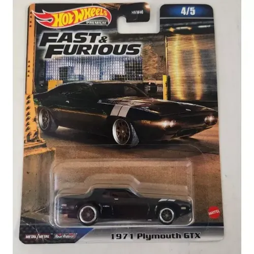 Hot Wheels Premiun Velozes Furiosos Fast Furious plymouth