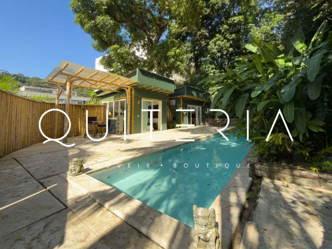 Casa Contemporânea para Venda na Rua Piratininga na Gávea com 468m² com 5 Suítes Piscina C