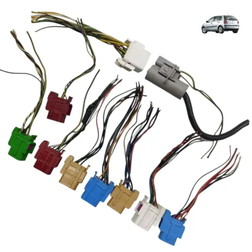 Jogo Plug Conector Caixa Fusível Relé Vw Polo 1.6 Flex 2008