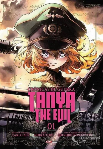 Mangá Tanya the Evil Vol. 1-2 Lote Semi-novo