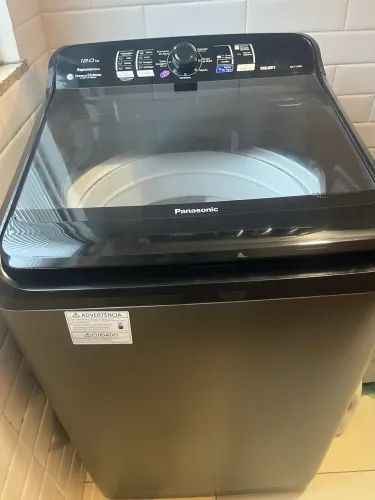 Máquina de Lavar Panasonic 12 Kg Titânio NA-F120B1TB