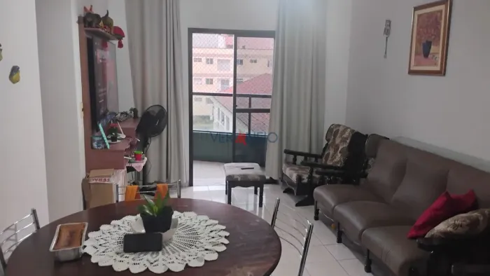 Apartamento na Vila Tupi em Praia Grande-SP, 1 dormitório