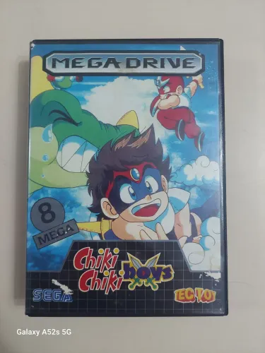 Chick Chick Boys original mega drive completo