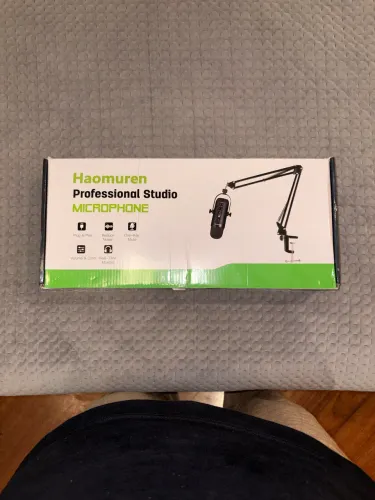Microfone Haomuren USB Professional Studio