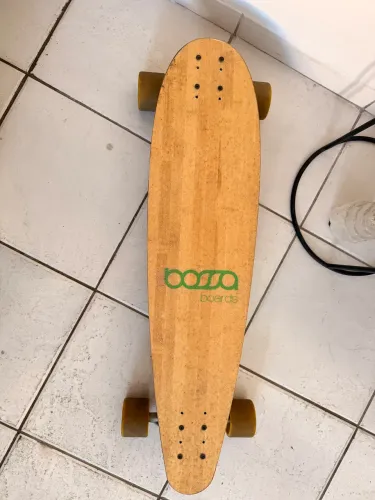 Longboard Bossa Boards Bamboo Completo - Trucks Tracker