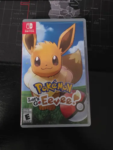 Jogo nintendo switch pokemon: Let's go go, envie! Mídia física