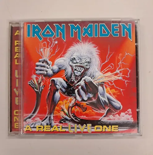 Cd Iron Maiden original a real live one IMPORTADO 