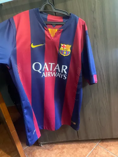 Camiseta retrô Barcelona Época do Neymar jr.