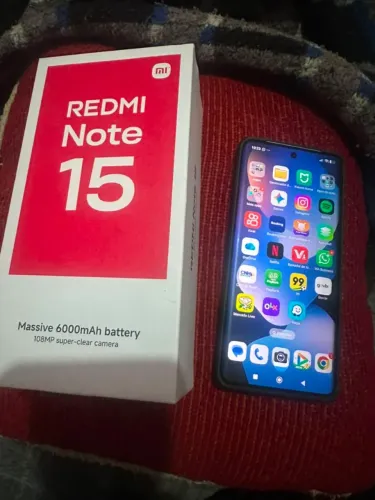 Vendo celular redmi note 15 256 gigas 