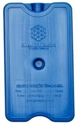 Kit 90 unidades Gelo Rígido Reutilizável  Gelotech