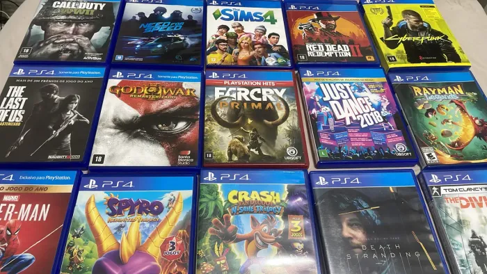 Jogos de videogame!! Ps4 e Ps3