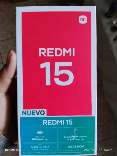 Celular redimir 15 