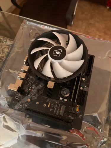 Vendo kit Gamer placa mãe e processador e memória ram 