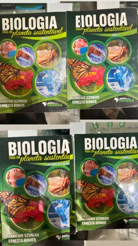 Kit livros Biologia para um Planeta Sustentável