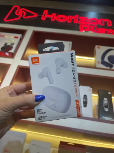 Fone de ouvido JBL wave beam 2 branco original 