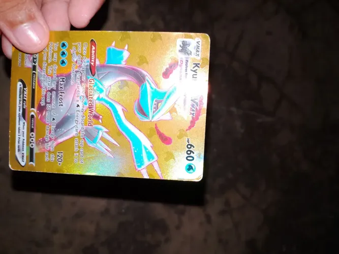 Pokémon card kyurem vmax