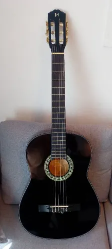 Violão Michael VM22 Preto Since 1999 + Capa | Muito Novo