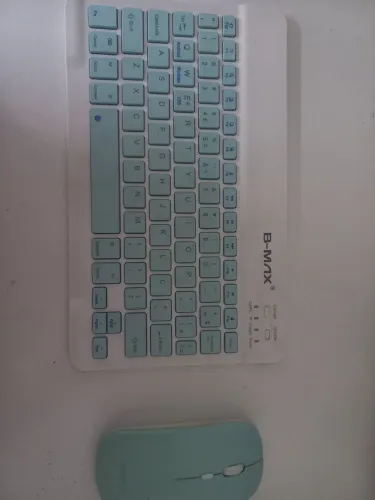 Kit teclado e mouse bluetooth