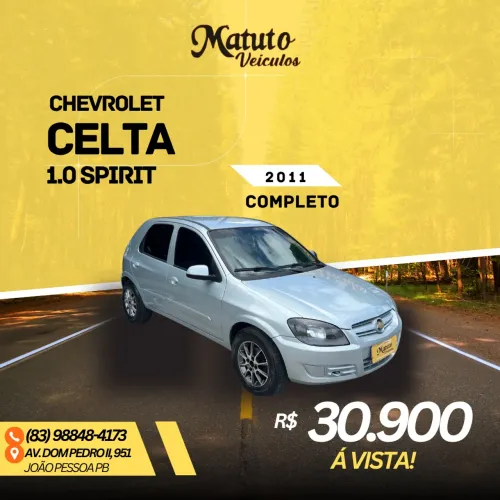 Chevrolet Celta Spirit/ LT 1.0 MPFI 8V Flexp. 5P 2011