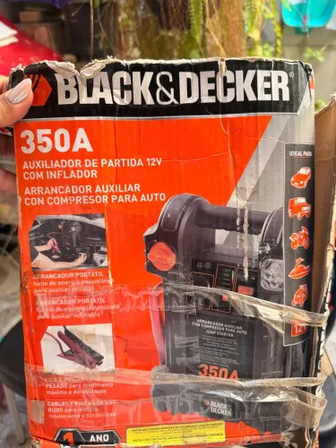 Chupeta para Carros - Auxiliar de partida 12V, 350A
