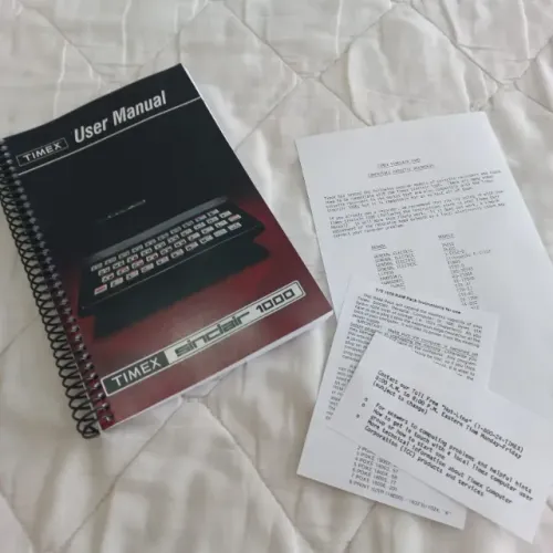 Manual do Usuário Timex Sinclair 1000 (Livro) da Lojinha do Moises