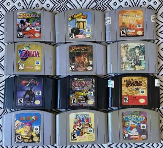 Fitas Nitendo 64 Originais