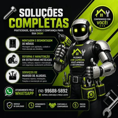 Montagem e desmontagem de móveis