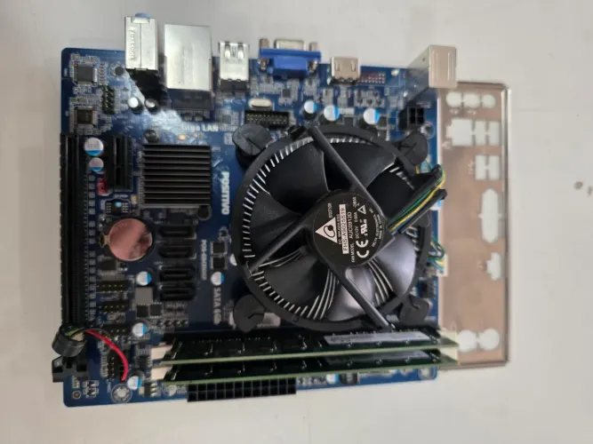PLACA MÃE  E PROCESSADOR  I7 8 GERAÇÃO 