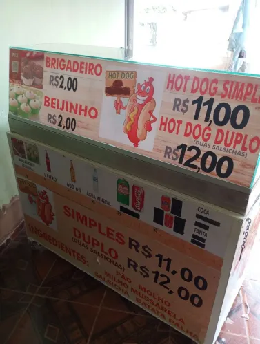 Carrinho hot dog/cachorro quente