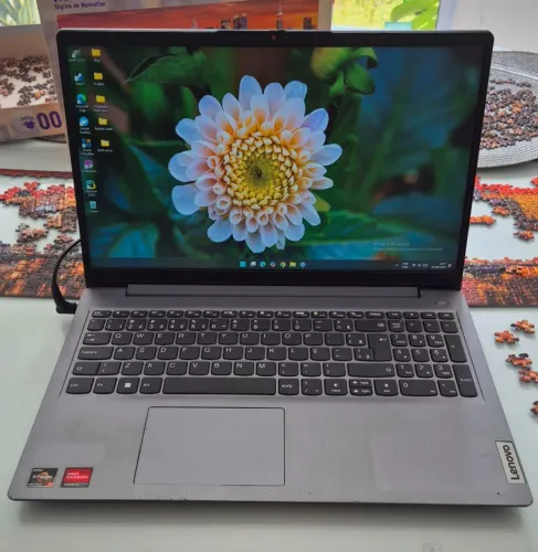 Notebook Lenovo IdealPad 3 Ryzen 5 5500U 8GB RAM SSD 256GB 15,6