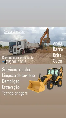 Material de construção e serviço retinha