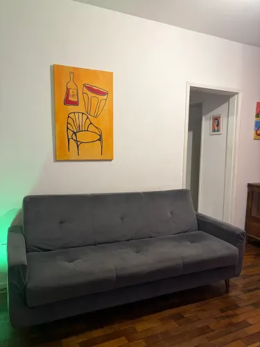 Sofá cama baú 