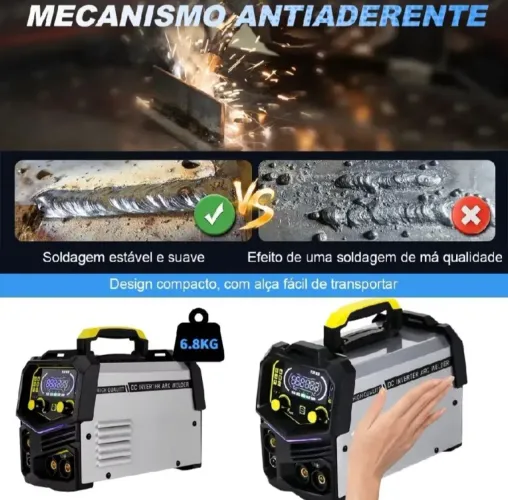 Vê do máquina de solda nova 