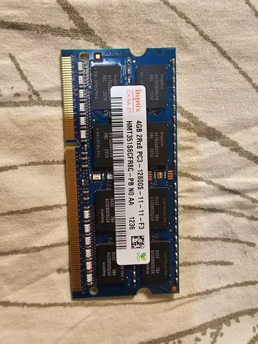 Memória sodimm 4gb ddr3