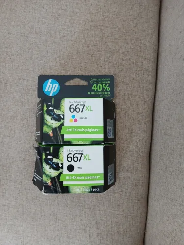 Vendo Cartcuho 667XL rende ate 4x mais