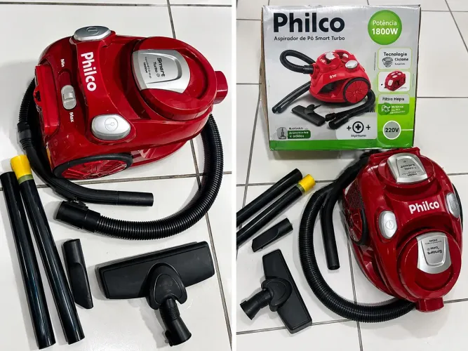 Aspirador de pó smart turbo