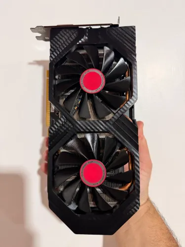 PLACA DE VÍDEO XFX RX 580 8GB GTS XXX OC - ESTADO DE NOVA