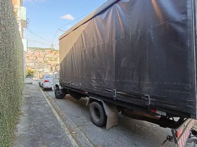 Plataforma guincho para caminhão 3/4 com sider
