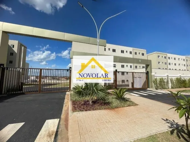 Apartamento para Locação em Limeira, Fazenda Duas Barras, 2 dormitórios, 1 banheiro, 1 vag
