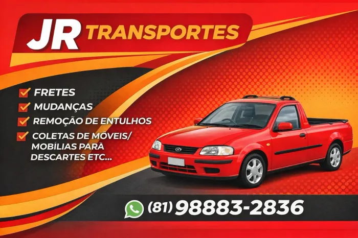 FRETES E PEQUENAS MUDANÇAS