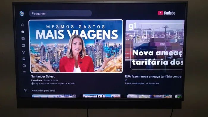 Vendo tv tcl 40 polegadas ótimo estado 