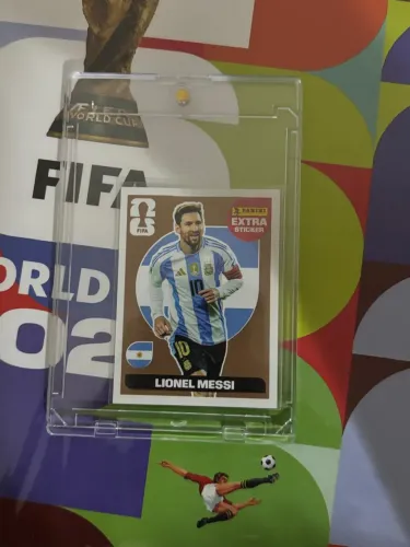 Figurinha bronze messi 2026, estado perfeito
