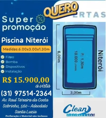 Piscina de Fibra 6m instalada