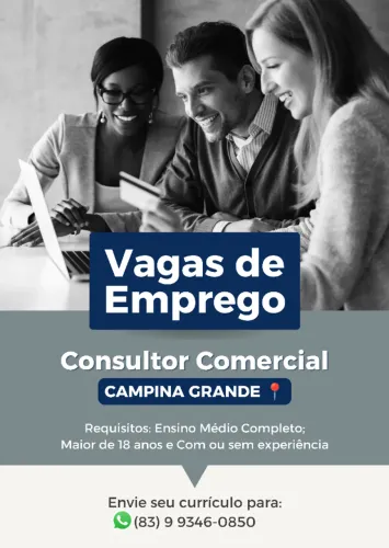 Temos Vagas - CAMPINA GRANDE