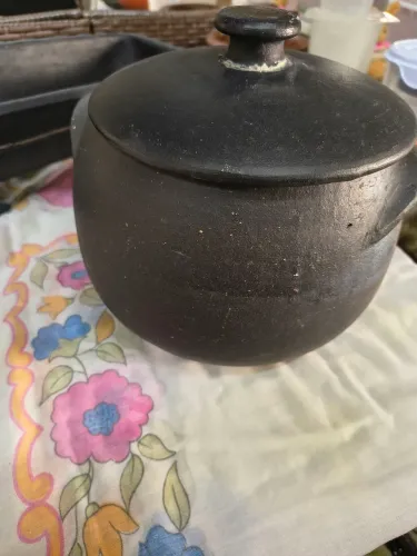 caçarola em barro queimado