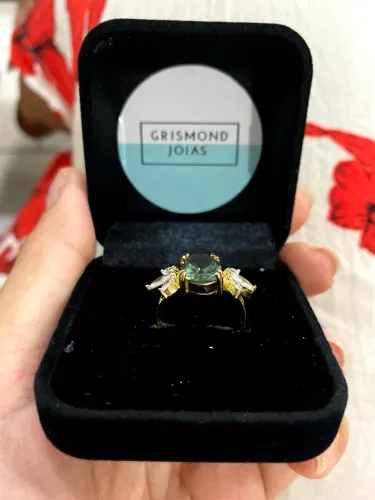 Vendo anel em ouro 18k