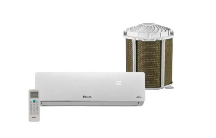 AR CONDICIONADO PHILCO 12000 BTU - USADO + TRANSFORMADOR