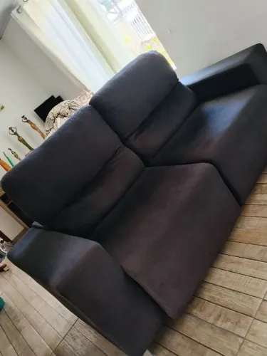 Sofa - Preto / 2 lugares