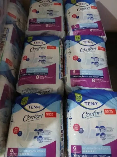 Fraldas Confort adulto tamanho G | 47 ao todo