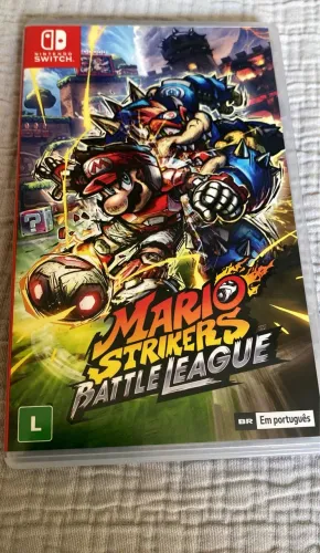 Nintendo Switch - Mario Strikers: Battle League - Mídia Física